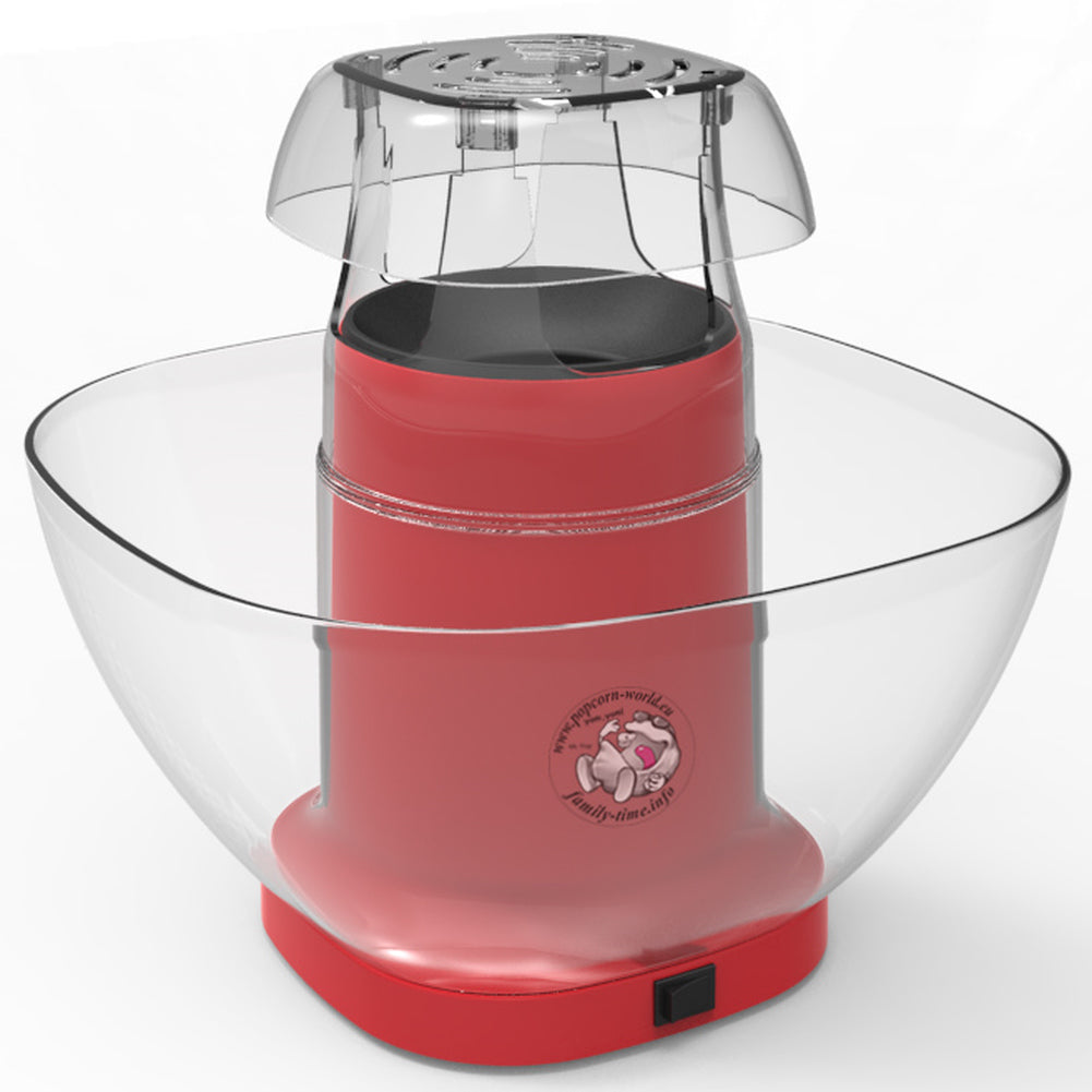 Family Time Popcorn Automat ROT + 1250g Mais SALZIG