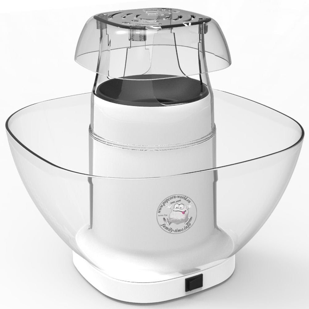 Family Time Popcorn Automat Weiss + 1250g Mais SALZIG