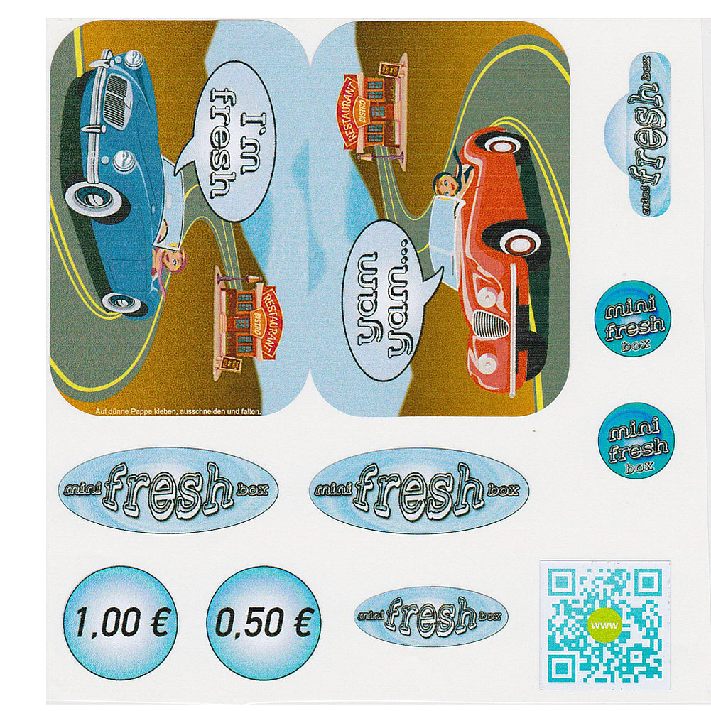 Mini-Fresh-Box € 1,00 (für eher grosse runde Produkte oder Kapseln bis 32 mm)